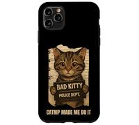 Catnip Made Me Do It Funny For Cat Lover Men Women Carcasa para iPhone 11 Pro Max