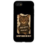 Catnip Made Me Do It Funny For Cat Lover Men Women Carcasa para iPhone SE (2020) / 7 / 8