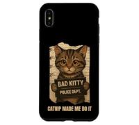 Catnip Made Me Do It Funny For Cat Lover Men Women Carcasa para iPhone XS Max