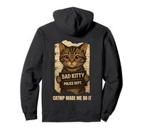 Catnip Made Me Do It Funny For Cat Lover Men Women Sudadera con Capucha