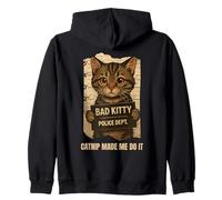 Catnip Made Me Do It Funny For Cat Lover Men Women Sudadera con Capucha