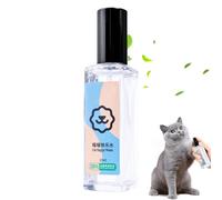 Catnip Spray, Stress Reducing Cats, 0,98 x 3,94 pulgadas 20 ml Natural Mist Formula, Calming Stimulating Effect, Catnips Spray for Toys, Beds, Scratchers, Playtime and Home Ejercise Use