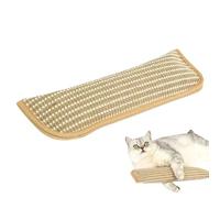 Catnip Toys - Catnip Pillow with Sisal Scratching Pad, Interactive Cat Toy for Indoor and Outdoor Use; Scratch-Resistant Sisal Mat for Play, Training, Bonding, Relaxation for Small and Medium Cats