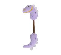 Catnip Toys - Juguete de gato de dinosaurio de peluche con catnip, matones de dentición interactivos para gatos | Pequeño teaser dinosaurio con campanas, juguete de gato de rompecabezas para