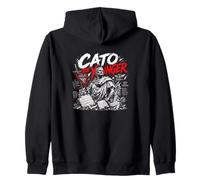 Cato El Joven Romano República Estoica Libertad Sudadera con Capucha