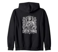 Cato La República Joven Unbowed SPQR Roma Sudadera con Capucha