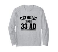 Católica Desde el 33 d.C. Historia de la Iglesia Cristiana Manga Larga