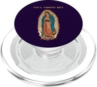 Católica Romana Nuestra Señora de Guadalupe Viva Cristo Rey PopSockets PopGrip para MagSafe
