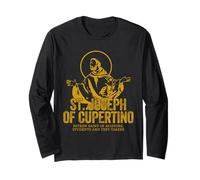 Catolicismo Oro San José De Cupertino Christian Saint Manga Larga