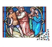 Catolicismo Puzzle 1000 Piezas para La Familia-Rompecabezas Difícil, Apto para Adultos Y Adolescentes A Partir De 12 Años 70x50cm/1000pcs
