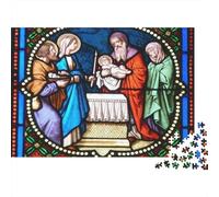 Catolicismo Rompecabezas De 1000 Piezas Puzzles para Adolescentes Y Niños Jigsaw Puzzles Juguete De Desafío,Puzzles Difíciles, 70x50cm/1000pcs