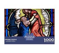 Catolicismo Rompecabezas De 1000 Piezas Puzzles para Adolescentes Y Niños Jigsaw Puzzles Juguete De Desafío,Puzzles Difíciles, 38x26cm/1000pcs