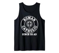 Católico Romano Desde 33 d.C. Historia de la Iglesia Cris Camiseta sin Mangas