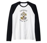 Católico Romano Desde el 33 d.C. Iglesia Santa Sede Camiseta Manga Raglan