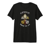 Católico Romano Desde el 33 d.C. Iglesia Santa Sede Camiseta Premium