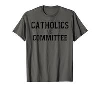 Católicos Vs Comités Humor Divertido de la Escuela católica Camiseta
