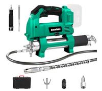 Catolsss Pistola engrasadora inalámbrica para batería Makita de 18 V, manguera de alta presión de 100 cm, 12000 PSI de presión, para camiones, granjas, construcción y bricolaje (sin batería)