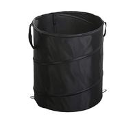 Catón de basura de campamento, lata de basura plegable, contenedor de residuos portátiles, tela Oxford 420d + alambre de acero, 34x34x40cm, impermeable, recipiente de basura compacta para al aire libr