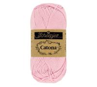 Catona Scheepjes Hilo de algod n mercerizado de 50 g (246 ICY Pink)