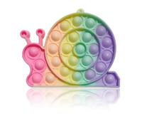 CATOR 1 Pcs Fidget Toy, Juguete Sensorial, Pop Bubble Fidget, Silicona Fidget Juguete, Pop Fidget It Toy, Arcoíris Pop It Juguete, para Niños y Adultos