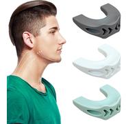 CATOR 3 Piezas Ejercitador de Mandíbula, Jawliner Ejercitador Mandibula Ejercicio Jawline Exerciser para fortalecer y apretar la línea de la mandíbula y el cuello