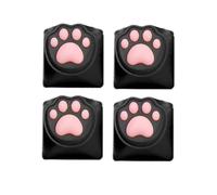 CatPaw Tapas para teclas con forma de silicona ABS Teclas para juegos para teclado mecánico actualizado Accent para teclado mecánico estándar