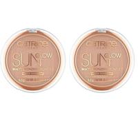 Catr. Sun Lover Glow Polvos Bronceadores Mates 035 (Paquete de 2)