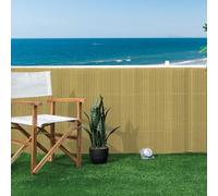 Catral | Cañizo PVC Essential Recycane Doble Cara 20 Mm 2x3 M Caña | Ocultación | Hilo De Nylon | Duradero Y Resistente | Protección UV