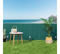 Catral | Cañizo PVC Essential Recycane Doble Cara 20 Mm Verde | Ocultación | Hilo De Nylon | Duradero Y Resistente | Protección UV (2X3 M)