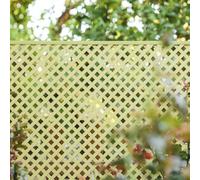 Catral Celosía Fija Pvc Marfil 18 mm Decorativa 1 x 2 m