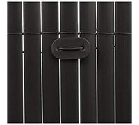 CATRAL Kit de Fijacion Negro Completo para Jardín y Terraza PVC Exterior