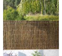 Catral | Mimbre Multi-Varilla Natural 1.5x3 M | Tejido con Alambre De Acero Galvanizado | Resistente Y Fácil Instalación | Jardín Y Terraza