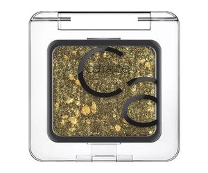 Catrice Art Couleurs Eyeshadow, No. 360 Golden Leaf, Green, Intense, Metallic, Shimmering, Vegan, Microplastic Particles Free, Nano Particulate Free (2.4 g)