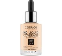 CATRICE Base De Maquillaje Hd Liquid Coverage, 002 Porcelain Beige, Vanilla, 30 Mililitro