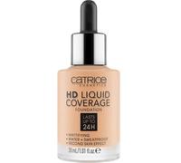 Catrice | Base de maquillaje l?quida HD | Cobertura alta y natural | Vegana y libre de crueldad animal (025 | Avena c?lida)