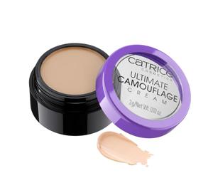 CATRICE Camouflage Cream 020 N Light Beige, Crema correctora | Cobertura extremadamente alta, Disimula imperfecciones y rojeces, Textura duradera, Maquillaje vegano y no comedogénico, 3 g