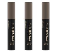 Catrice Colour & Fix Brow Gel Mascara, Gel de Cejas, Nº 030, Marrón, Larga duración, Definición, Fijación, Vegano, Sin Micropartículas de Plástico, Sin Nanopartículas, Sin Perfume, 3 unidades (3 x 5