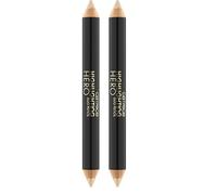 Catrice Cosmetics Lápiz dúo Highlighting Hero, reluciente, mate, 2.4g (Paquete de 2)