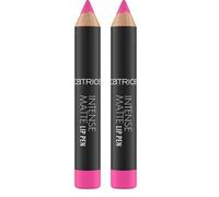Catrice Cosmetics Lápiz labial mate Intense Matte, con vitaminas, cuidado, con grasas, mate, 1.2g (Paquete de 2)