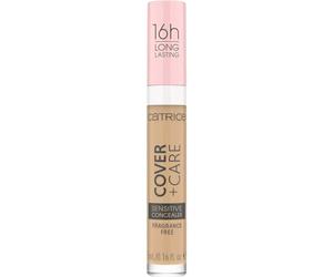 Catrice Cover + Care Sensitive Concealer, No. 030N, Nude, Anti-Pimples, Soothing, Brightening, Nourishing, Skin, Long-Lasting, Natural, Vegan, Oil-Free, Waterproof (5ml)