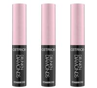 Catrice Drunk'n Diamonds Eyeshadow Stick, nº 010, violeta, de larga duración, secado rápido, brillante, vegano, sin micropartículas de plástico, sin nanopartículas, sin perfume, paquete de 3 unidades