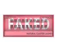 Catrice Faked Natural Cluster Lashes, pestañas postizas, negro, de larga duración, efecto pestañas postizas, veganas, sin microplásticos, sin nanopartículas, sin perfume, paquete de 3 (3 x 20 uds.)