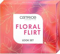 Catrice Floral Flirt Look Set, set de maquillaje, sombras, colorete y labial, para looks primaverales frescos, resalta mejillas, labios y ojos