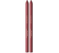 Catrice Gel Glide Long-Lasting Lip Liner 020 Drip The Drama, tono malva rosado, textura cremosa, contorno preciso, acabado mate aterciopelado, 1,5 g (Paquete de 2)