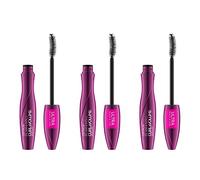 Catrice Glam&Doll Curl & Volume - Máscara de pestañas, n° 010, color negro, vibrante, voluminizador, duradero, mate, vegano, sin perfume, sin alcohol, 3 unidades (3 x 10 ml)