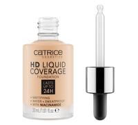 Catrice HD Liquid Coverage base de maquillaje, de larga duración, matificante, control de grasa/control de brillos, mate (30ml)