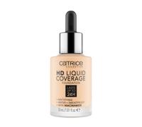 CATRICE Base De Maquillaje Hd Liquid Coverage, 002 Porcelain Beige, Vanilla, 30 Mililitro