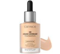 Catrice HD Liquid Coverage Foundation Base maquillaje 008 Fair Beige (30ml)