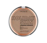 Catrice Holiday Skin Luminous Bronzer, Polvo Bronceador # 020 Off To The Island, marrón, nutritivo, alisador, con aceites, radiante, natural, vegano, resistente al agua, sin microplásticos (8 g)