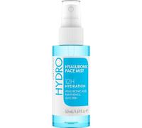 Catrice Hydro Hyaluronic Face Mist Fixation Spray, Transparent, Moisturising, Nourishing, Natural, for Sensitive Skin, Vegan, Oil-Free, Paraben-Free, No Microplastic Particles, Pack of 1 (50 ml)